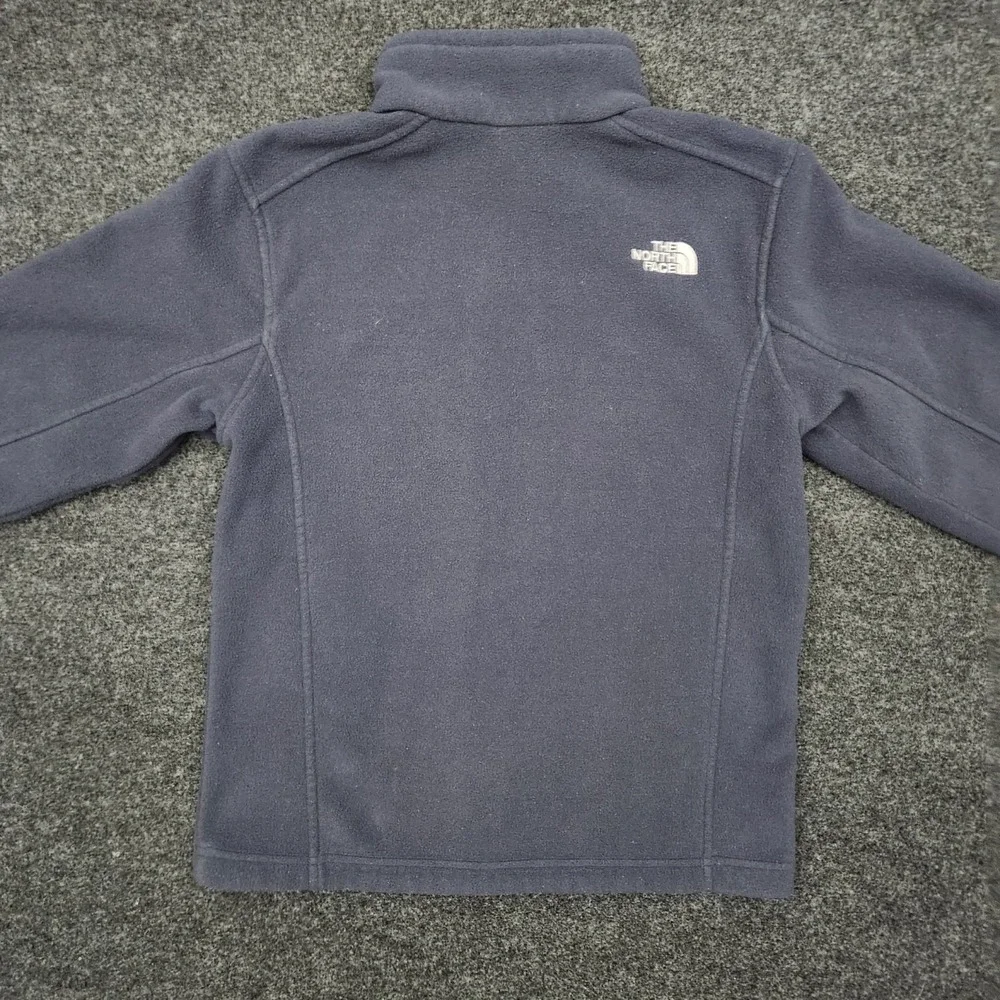 The North Face Fleece Jacket Gray‎ Youth Boys Size Medium Outdoors Explore